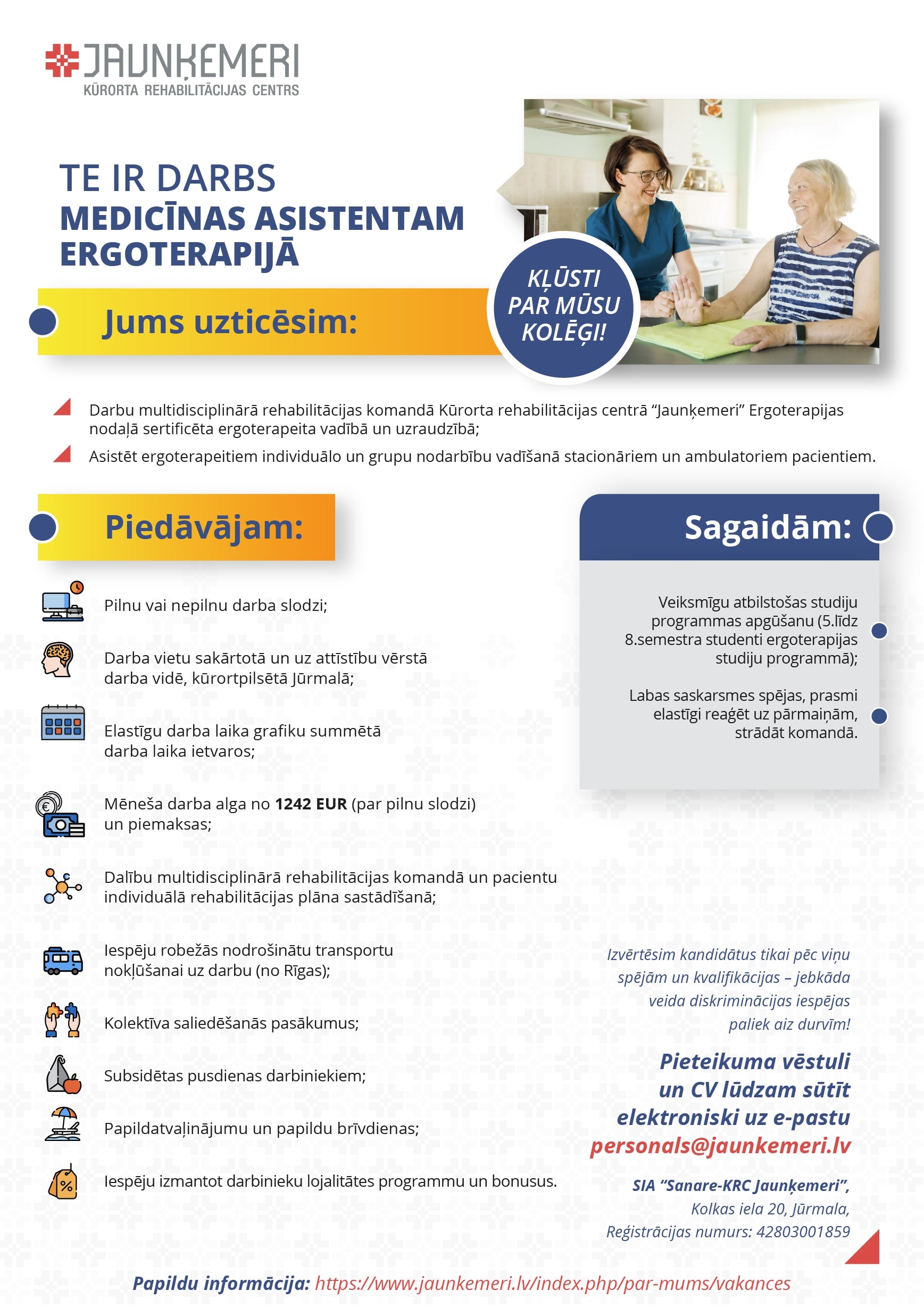 Api Krc Latvijas Ergoterapeitu Asociācija / VAKANCE MEDICĪNAS ASISTENTAM ...